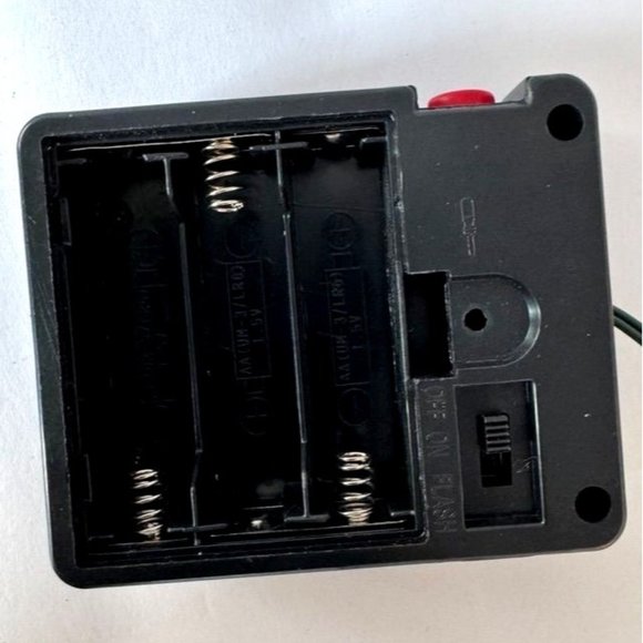 Gemmy Blow Mold Christmas Santa String Light Set Battery Operated Set of 10 - Picture 10 of 11